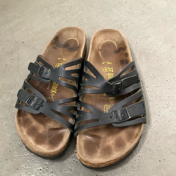 Birkenstock Shoes - SOLD- Birkenstock Granada Oiled Leather Sandals
